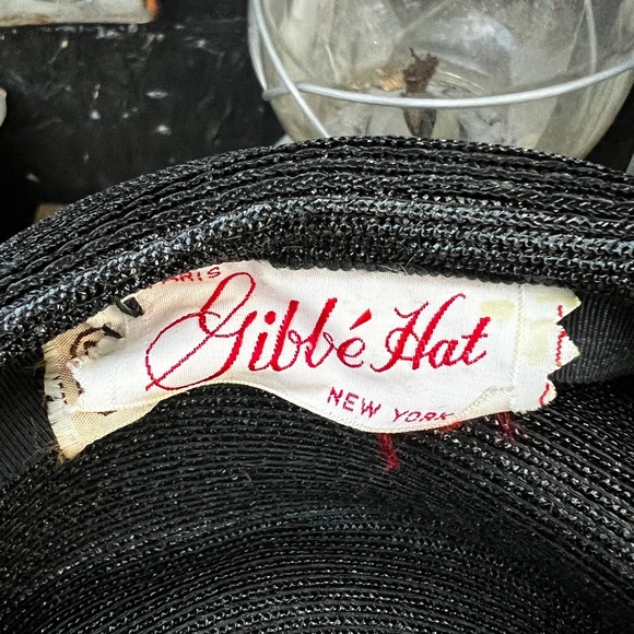 Vintage 1940’s New York Union Made Gibbe Pillbox Hat